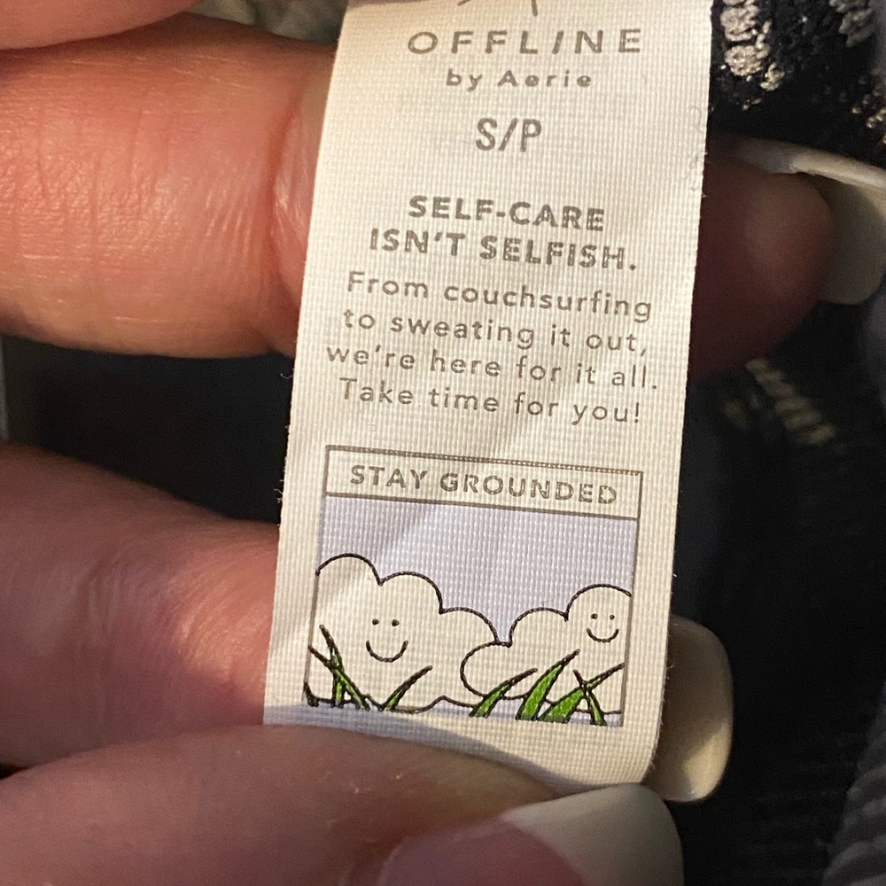 Aerie Offline Hi Rise Leggings 7 / 8 Women Size S NEW - Picture 7 of 9